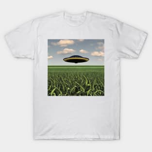 UFO Over Cornfield T-Shirt